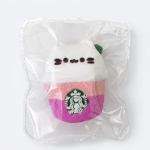 Starbucks Sakura Latte Cat Cappuccino Slow Rising Squishy
