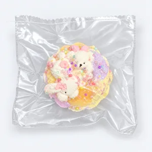 Double Cream Bear & Bunny Donut Slow Rising Squishy Toy